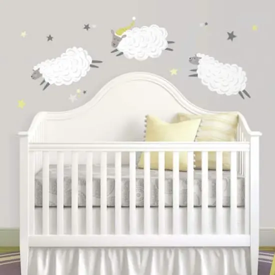 RoomMates Counting Sheep Peel & Stick Wall Decals {5}