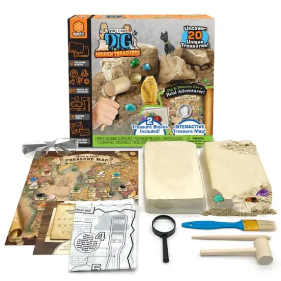 ArtSkills&reg; Epic Lab Hidden Treasures Dig Kit with Real Gems {1}