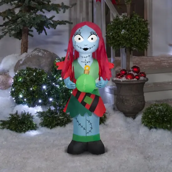 3.5ft. Airblown&reg; Inflatable Christmas Sally in Holiday Outfit {3}