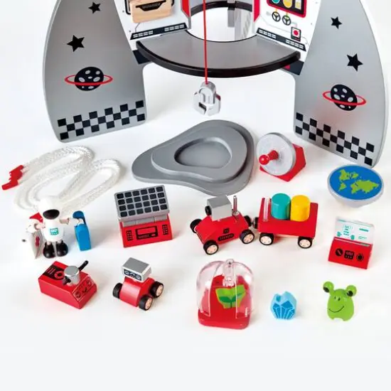 Hape 4-Stage Rocket Ship Playset {6}
