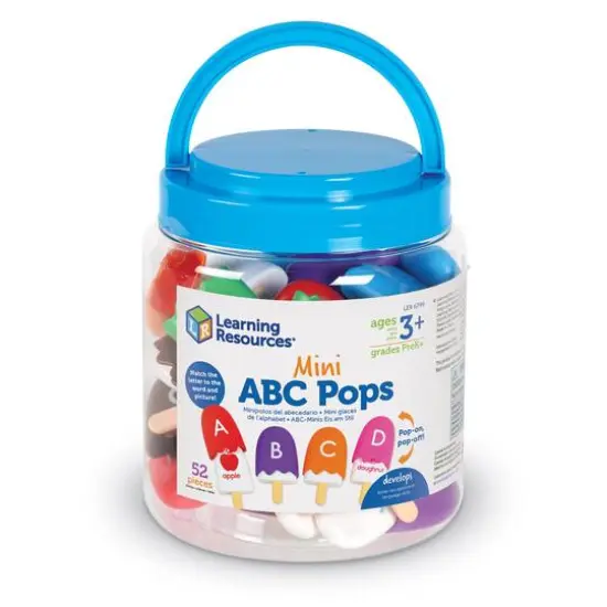 Learning Resources Mini ABC Pops 52 Piece Learning Kit {6}