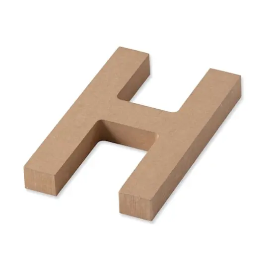 8" MDF Block Letter by Make Market&reg; H {3}