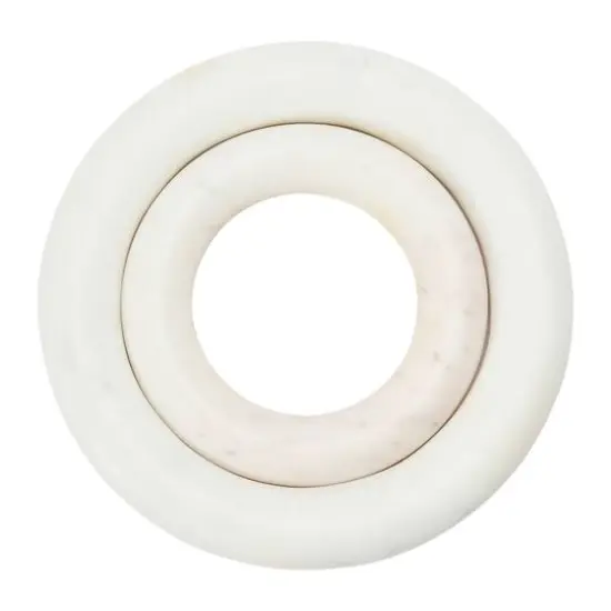 Hello Honey&reg; Marble Dining Table Trivet Set {4}