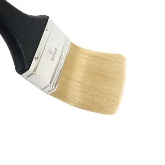 Wide Synthetic Gesso Chip Brush by Artist's Loft&trade;, 3" {3}
