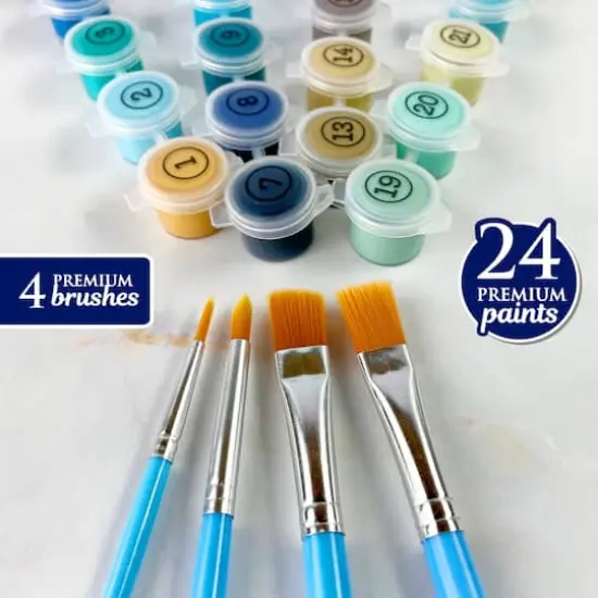 ArtSkills&reg; Premium Geode Paint-by-Number Kit {5}