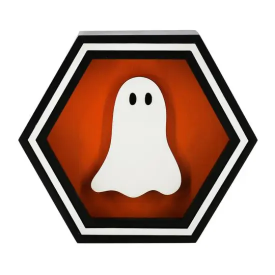 Assorted 7.75" Halloween Icon Hexagon Block Tabletop D&eacute;cor, 1pc. by Ashland&reg; {4}