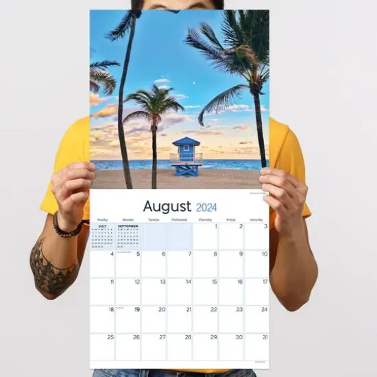 TF Publishing 2024 Beach Life Wall Calendar {6}