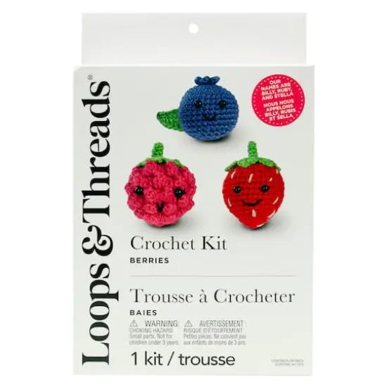 Intermediate Berries Amigurumi Crochet Kit by Loops & Threads&reg; {3}