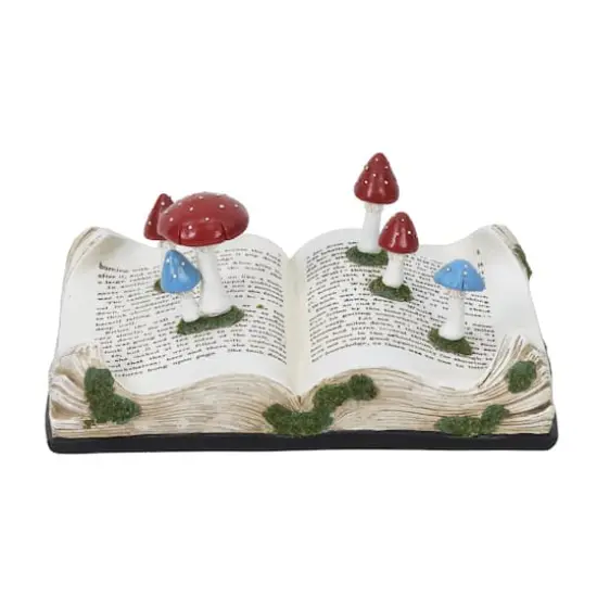 11" Book with Mushrooms Tabletop D&eacute;cor by Ashland&reg; {1}