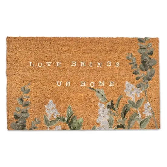 Love Brings Us Home Door Mat {1}