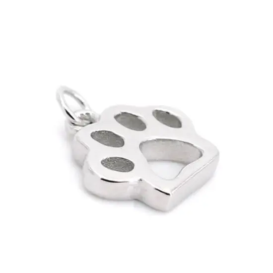 Sterling Silver Paw Icon Charm by Bead Landing&trade; {7}