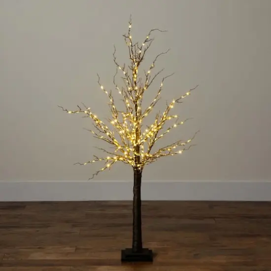 4ft. Pre-Lit LED Twig Tree {10}