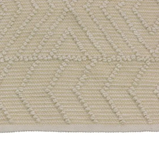 National Outdoor Living&reg; Hand Woven Outdoor Rug Sand {5}