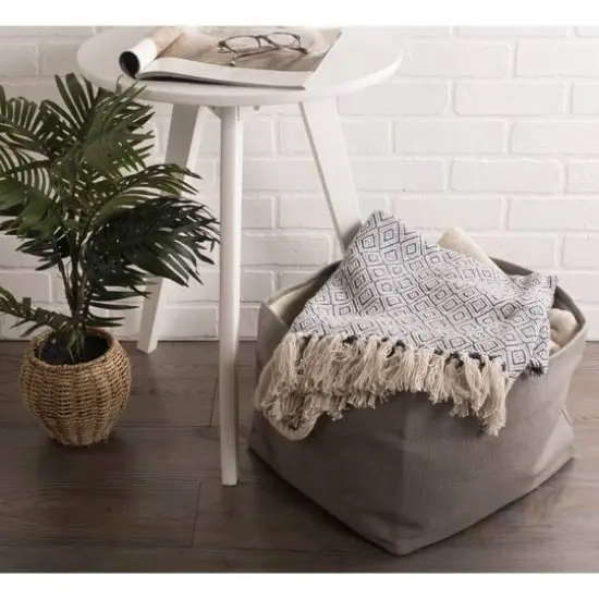 DII&reg; French Blue Fields Of Diamond Throw {4}