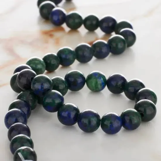 Chrysocolla Round Beads, 6mm by Bead Landing&trade; {3}