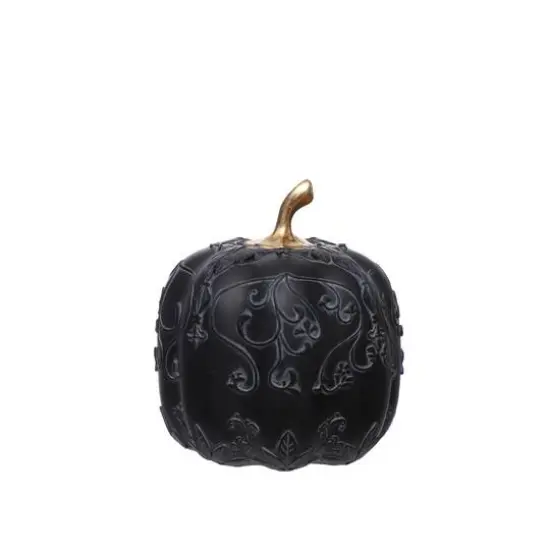 7" Black Pumpkin Tabletop D&eacute;cor by Ashland&reg; {1}