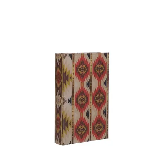 Medium Native American Print Canvas Book Box by Ashland&reg; {1}