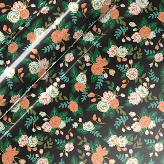 Siser&reg; EasyPatterns&reg; Plus Indy Rose Heat Transfer Vinyl Black {1}