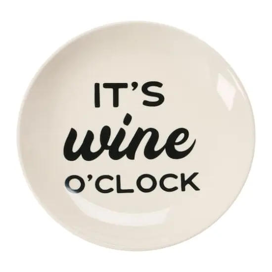 Hello Honey&reg; 5" Wine Saying Stoneware Dishes, 4ct. {7}