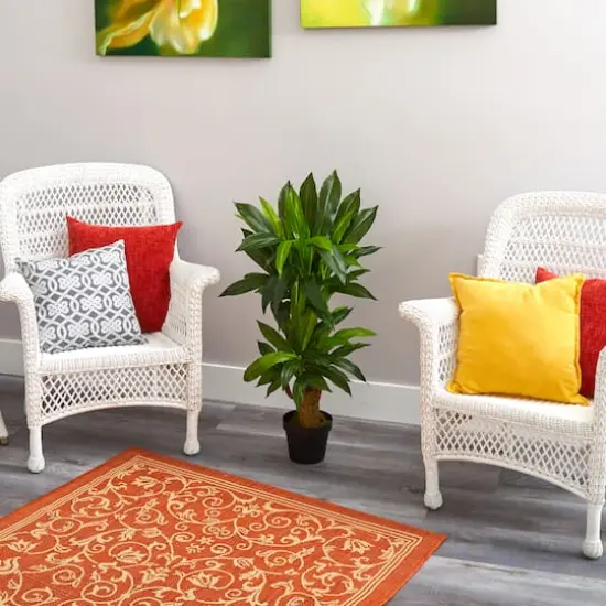 3ft. Potted Corn Stalk Plant {5}