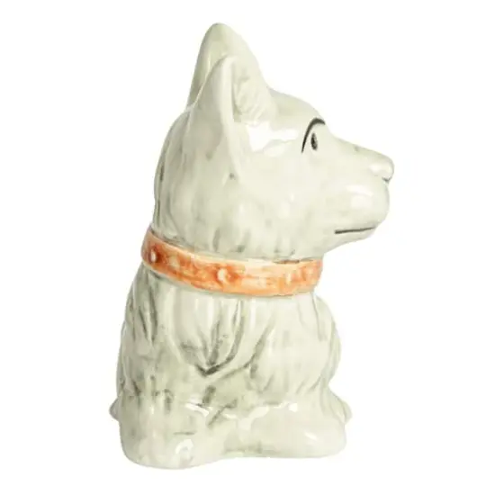 Hello Honey&reg; 7" Scotty Dog Stoneware Planter {6}
