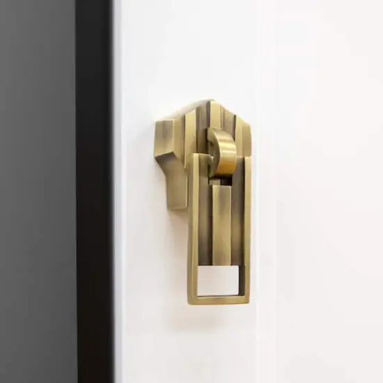 Dritz&reg; Antique Brass Zipper Cabinet Pull {3}