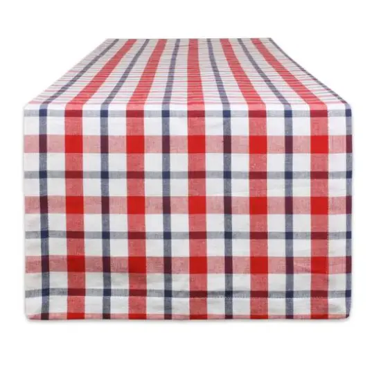 DII&reg; 72" American Plaid Table Runner {1}