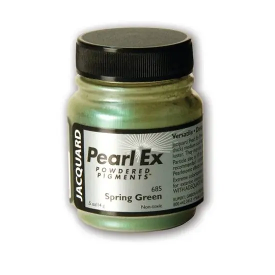 Jacquard Pearl Ex Pigment, 0.5oz. Spring Green {1}