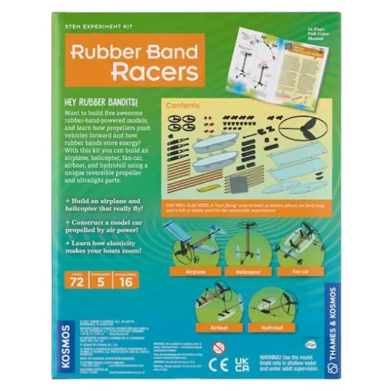 Thames & Kosmos Rubber Band Racers {5}