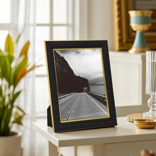8" x 10" Black Textured Tabletop Frame by Studio D&eacute;cor&reg; Treasured Finds {7}