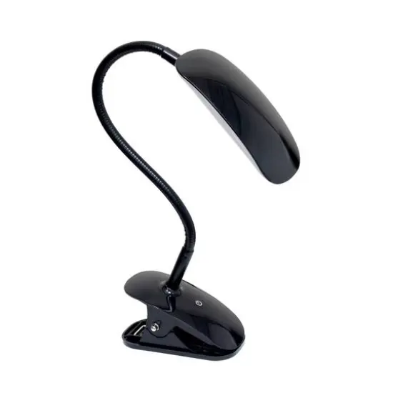 Simple Designs Flexi LED Rounded Clip Light Black {13}