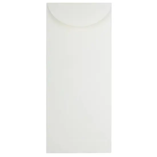 JAM Paper 4.75" x 11" Bright White Wove Strathmore Business Envelopes, 50ct. {1}