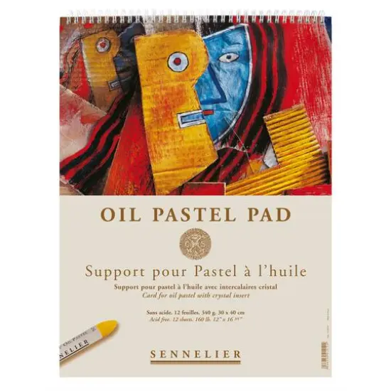 Sennelier Oil Color Pastel Card, 11.75'' x 15'' {1}