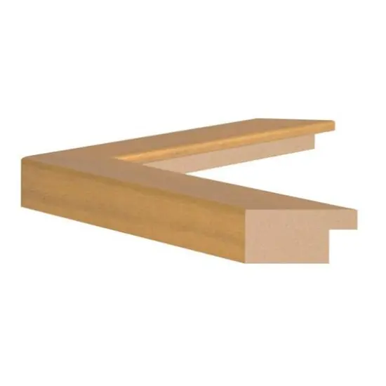 Craig Frames 4 Pack Bauhaus 125 Distressed Gold Picture Frame {4}