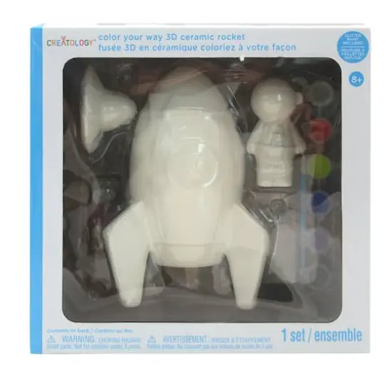 Ceramic Rocket Craft Kit by Creatology&trade; {4}