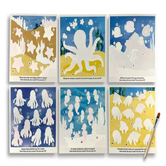 Water Amaze Under the Sea Water Reveal Boards {4}