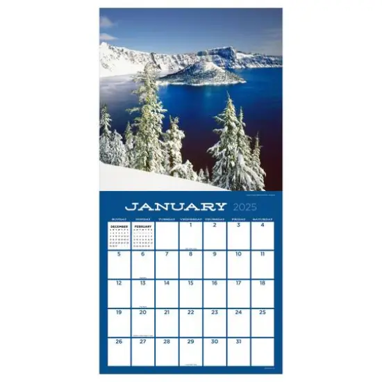 TF Publishing 2025 Pacific Northwest Wall Calendar {6}