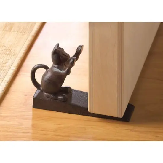 4" Cat Scratching Door Stopper {3}