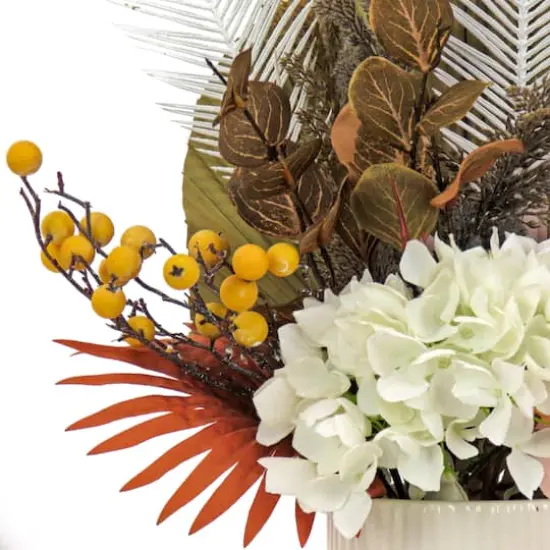 31" Potted Fern & Hydrangea Assortment {4}