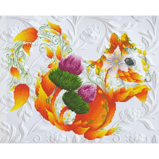 Diamond Dotz&reg; Intermediate Scotch Squirrel Diamond Painting Kit {1}