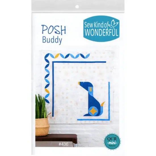 Sew Kind Of Wonderful QCR Mini Posh Buddy Pattern {1}