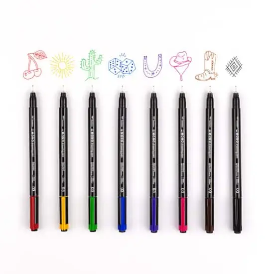 Tombow MONO 8 Color Drawing Pen Set {4}