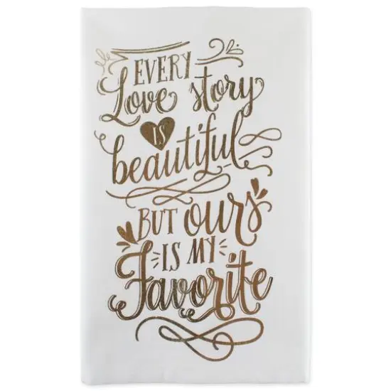 DII&reg; Love Story Printed Dishtowels, 2ct. {6}