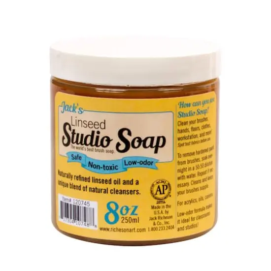 Jack's Linseed Studio Soap, 8oz. {1}