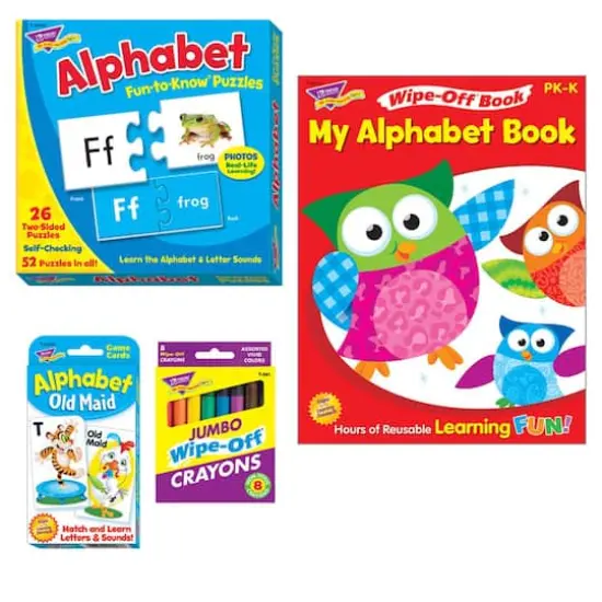 Trend Enterprises&reg; Alphabet Learning Fun Pack Set {1}