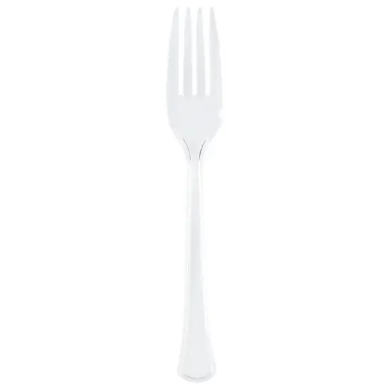 JAM Paper Clear Premium Plastic Forks, 20ct. {4}