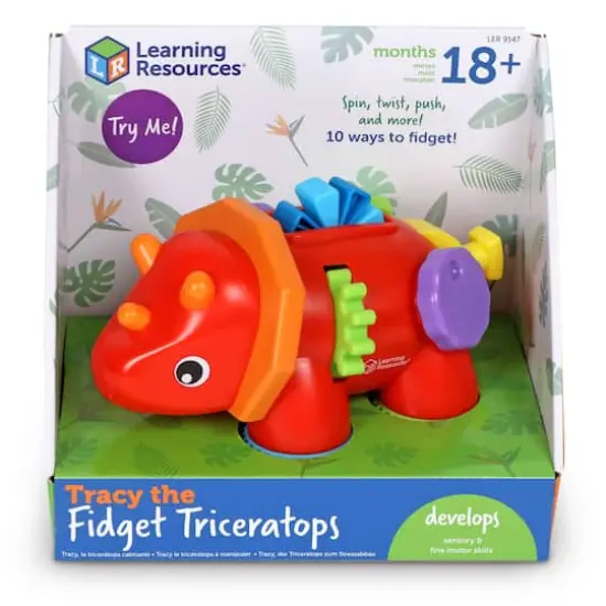 Learning Resources Steggy Expansion Fidget Triceratops {5}
