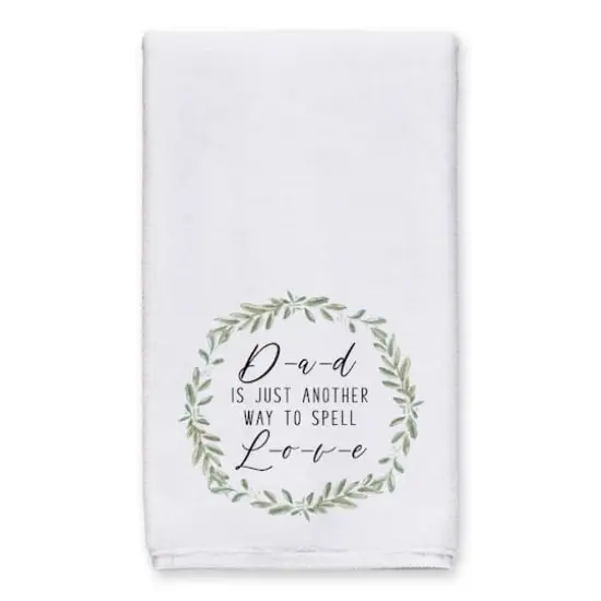 Dad is a Way to Spell Love Tea Towel Set {3}