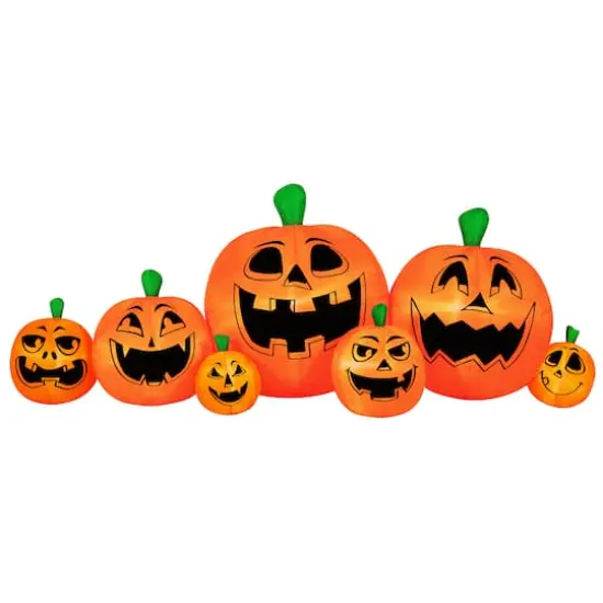 8ft. Inflatable Halloween Pumpkin Patch {1}