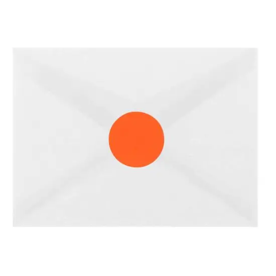 JAM Paper Circle Label Stickers Neon Red {7}